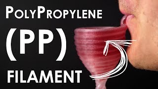 3D printing Polypropylene (PP) filament - FormFutura Centaur PP™ REVIEW
