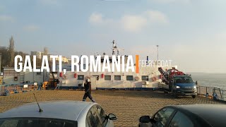 Galati Romania Ferry Boat