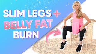 Burn Belly Fat & Tone Legs in Just 10 Minutes【Done】✓
