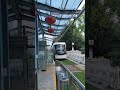 南京河西有軌電車　中国南車南京浦鎮車輛有限公司製cinius　奥体中心東門駅発車　2024 8 23