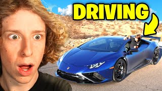 I Let BABY TAP Drive My LAMBORGHINI..