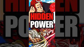 Does Shanks Have A HIDDEN Power?!? #anime #onepiece #luffy #shorts