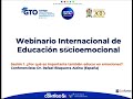 Webinar ¿Por qué es importante también educar en emociones? con el Dr. Rafael Bisquerra Alzina