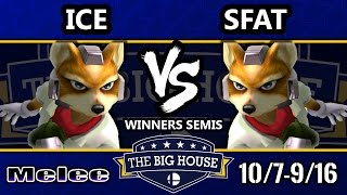 TBH6 SSBM - Ice (Fox) Vs. CLG | SFAT (Fox) - Smash Melee Winners Semis