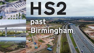 How HS2 gets past Birmingham - Airport Interchange & Delta Junction