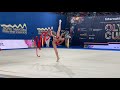 Dina Averina Ribbon EF Olympico Moscow 2021