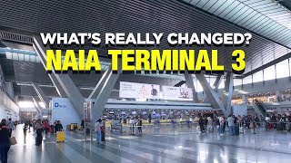 LOOK! 👀 Ninoy Aquino International Airport, Months After Privatization | NAIA Terminal 3 | Manila