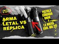 PISTOLA CORDOBA LETAL INDUMIL COLOMBIA VS RÉPLICA TRAUMÁTICA EKOL NIG 211