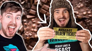 Trying To Find A MrBeast Bar Golden Ticket!
