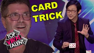 Impressive Card Trick Audition!