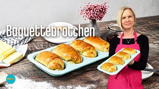 Rezept Baguettebrötchen / super fluffig und extrem lecker