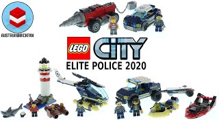 All Lego City Elite Police Sets 2020 Speed Build Compilation
