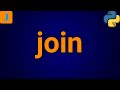 Python String Join