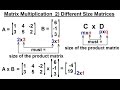 PreCalculus - Matrices & Matrix Applications (17 of 33) How to Multiply (Different Size) Matrices