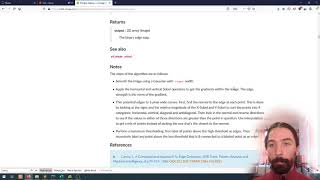 Image processing (22) | Image Filtering | Edge detection with the Canny algorithm
