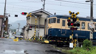 しなの鉄道線　日名沢踏切