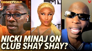 Chad Johnson wants Shannon Sharpe to interview Nicki Minaj on Club Shay Shay | Nightcap