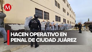 Aseguran armas y droga durante operativo en el Cereso 3 de Ciudad Juárez