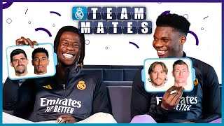 Who's got the best HAIRCUT? | Teammates: Camavinga & Tchouameni | Real Madrid