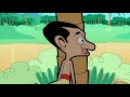 It's a Running BATTLE  Mr Bean Animated  Funny Clips  Cartoons for Kids