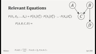 Bayesian Network - Exact Inference Example (With Numbers, FULL Walk-Through)