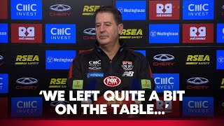 'Their inaccuracy kept us in it': Ross Lyon on Dockers clash 💥 | Saints Press Conference | Fox Footy
