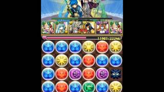 【パズドラ】ワダツミ降臨！大海神 超地獄級 玄武12.25PT 攻略