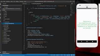 React Native Basic Simple Typing Text Animation