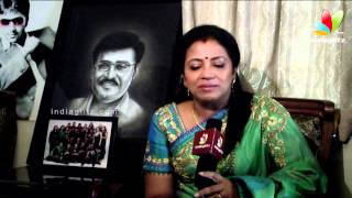 Poornima Bhagyaraj - I'm excited to act with Vijay \u0026 Mohanlal in Jilla | Vijay Birthday Celebration