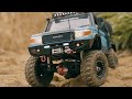 rc crawler scx10 toyota lc79 megatourer 6x6 off road driving 4x4 rc car