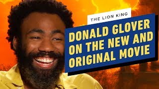 Donald Glover on the New & Original Lion King