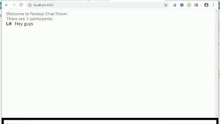 Build Chat Application using Nodejs, Express and Socket.IO