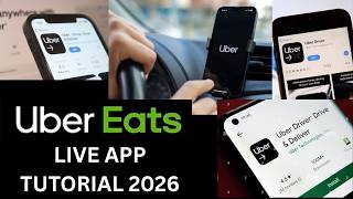 UberEATS Driver App (Full LIVE Tutorial Walkthrough)