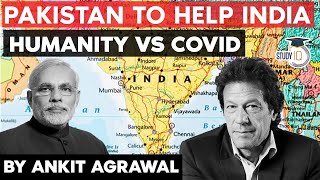 Pakistan PM Imran Khan offers help to India in the fight against Covid 19 - Humanity vs Covid 19