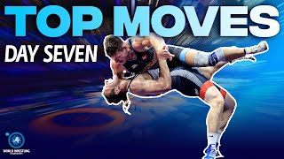 Top Moves from Day 7 - Senior World Wrestling Championships 2023