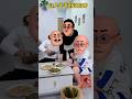 Motu Patlu funny scene 😛😂mini wood toy-woodworking art skills/handcraft #motupatlu  #shorts