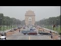 New Delhi British architecture icons: India Gate, South and North Block, Parliament building