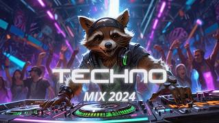 TECHNO MIX 2024 🎧 Rave Techno Remixes for Party, Gym, and Car Music