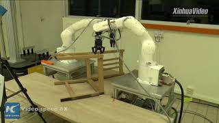 Watch robots assemble an IKEA chair