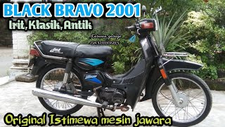 HARGA PELAJAR LAGI❗Black Bravo 2001 original istimewa mesin jawara 👍|| wa 083111189985 📲