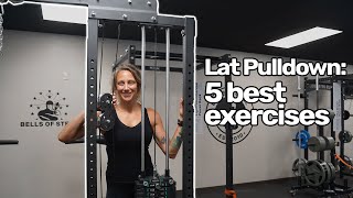 5 BEST exercises with the Lat Pulldown/Low Row | Bells of Steel