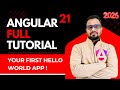 Angular 21 Tutorial in Hindi #3 | Create Your First Hello World App