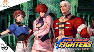 The King of Fighters: Dream Match 1999 (Dreamcast)- Shermie + Yashiro + Chris [Playthrough/LongPlay]