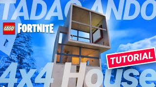 How to Build the 4x4 House by Tadao Ando !! Lego Fortnite / Architectural Masterpiece