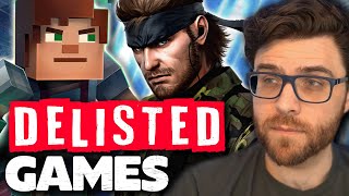 Delisted Video Games you Can't Play Anymore