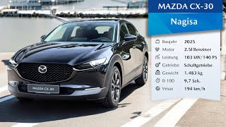 2025 Mazda CX-30 2.5l 140 HP Nagisa (4K) | 360° View + Interior | No Talk Video