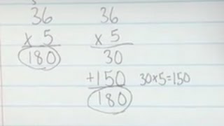 Multiplication: Standard Algorithm and Expanded Algorithm