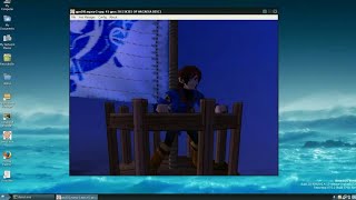 Demul 0.56 Dreamcast emulator running in ReactOS