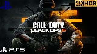 (PS5) CALL OF DUTY BLACK OPS 6 CAMPAIGN GAMEPLAY EPISODE 7 [4K 60 FPS HDR]