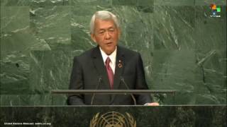 UN Speeches: Perfecto Yasay, Secretary for Foreign Affairs for Philippines